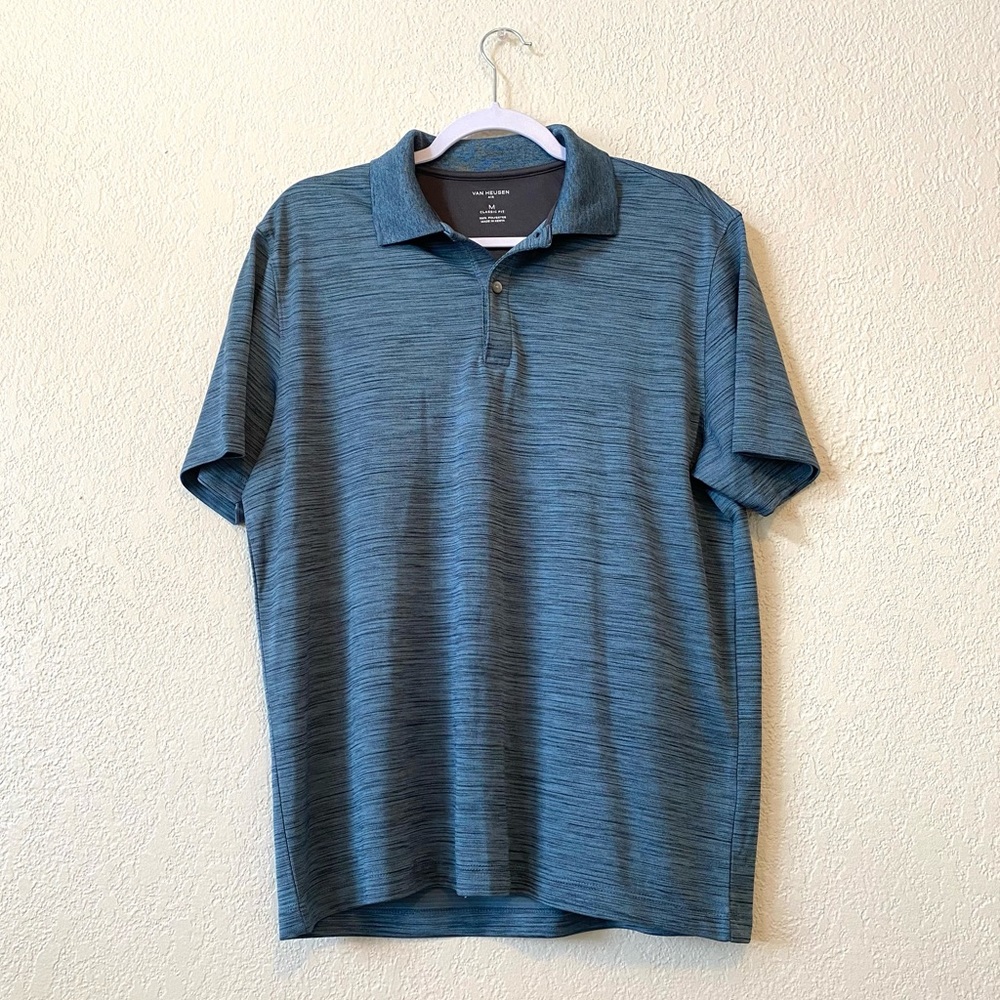 VAN HUESEN Blue Compression Shirt